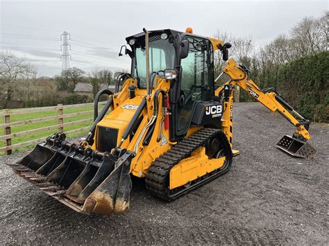 1cx tracked compact backhoe loader|jcb track loader with backhoe.